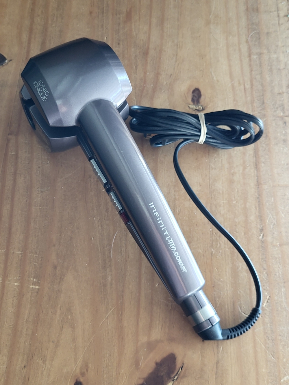 INFINITIPRO By CONAIR Ionic Hair Curler - Metallic Grey